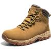 imageNORTIV 8 Mens Hiking Winter Snow Insulated Waterproof Outdoor BootsCamel