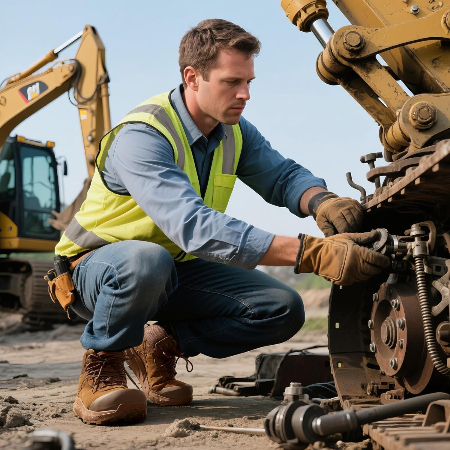 imageNORTIV 8 Composite Toe Boots for Men Waterproof Lightweight NonSlip ASTM F241224 ampamp ASTM F291324 Safety Work Boots for Warehouse ampamp Construction VaporGuardNanoCoyote