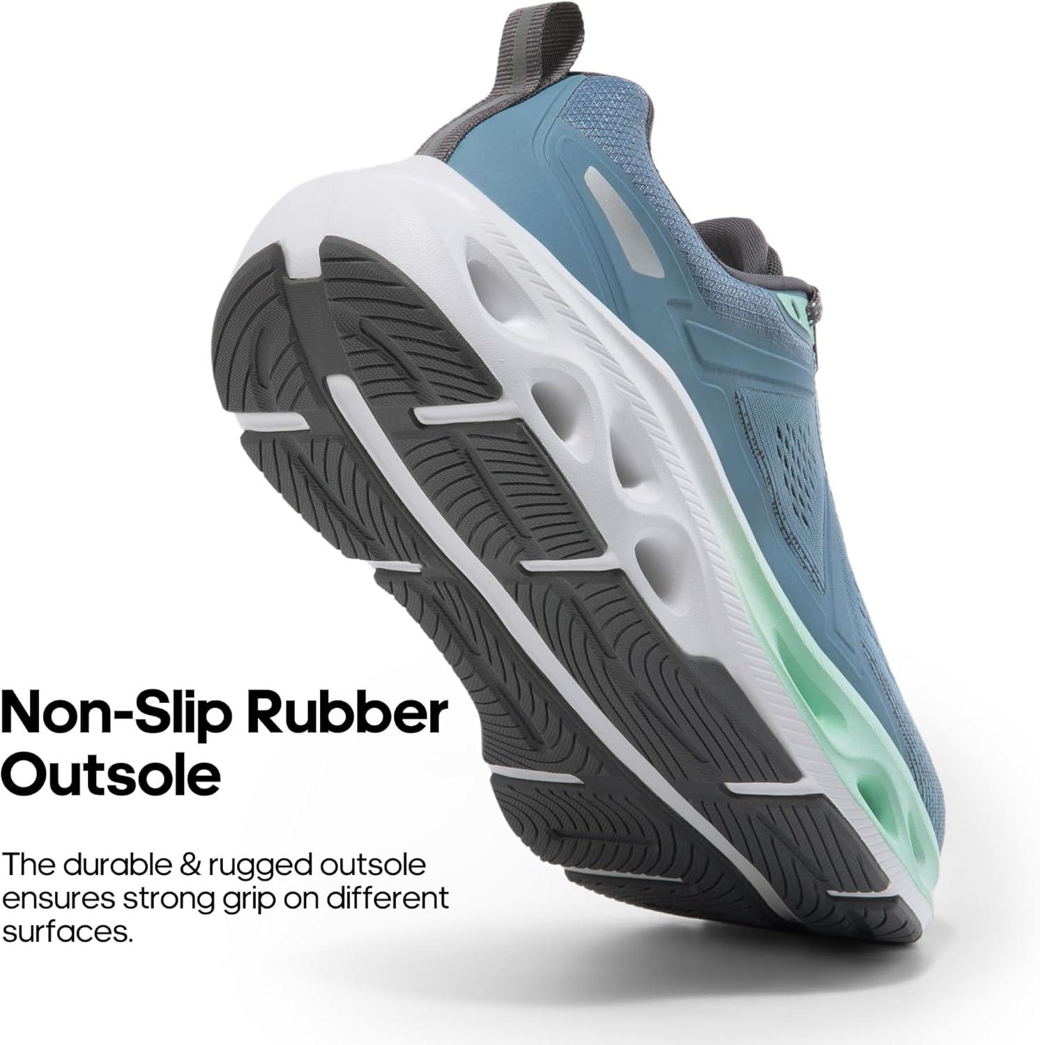 imageNORTIV 8 Mens Comfortable Walking Shoes MovePropel Athletic Breathable Gym Workout Tennis Jogging Cross Training Non Slip Fashion Running SneakersBlue