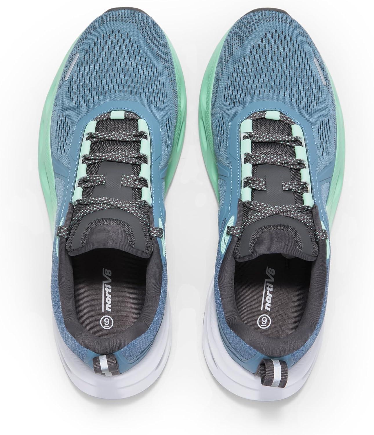 imageNORTIV 8 Mens Comfortable Walking Shoes MovePropel Athletic Breathable Gym Workout Tennis Jogging Cross Training Non Slip Fashion Running SneakersBlue