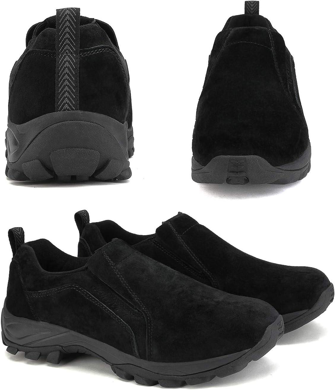 imageNORTIV 8 Mens Slip On Loafer Walking ShoesBlack