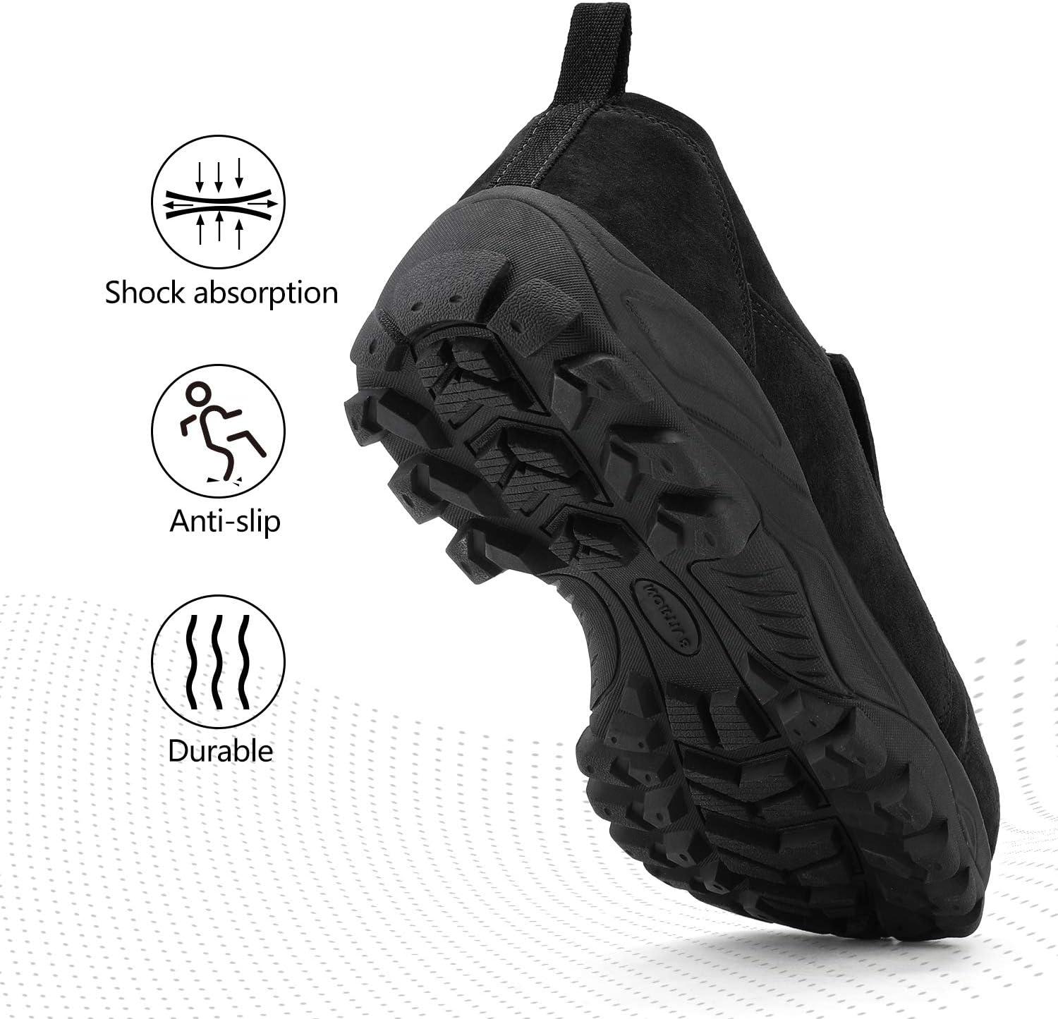 imageNORTIV 8 Mens Slip On Loafer Walking ShoesBlack