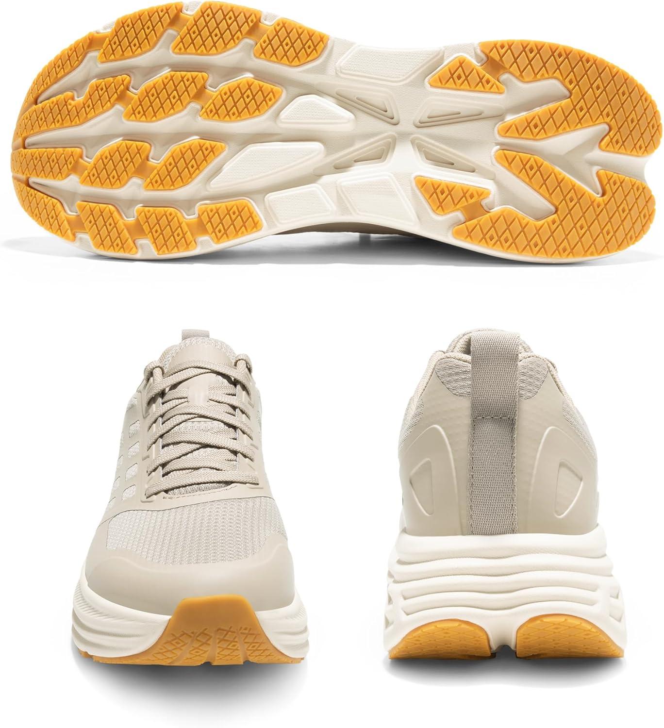 imageNORTIV 8 Mens Walking Running Tennis Cushioning Shoes ActiveFloat Non Slip Athletic Gym Workout Jogging Comfortable SneakersApricot