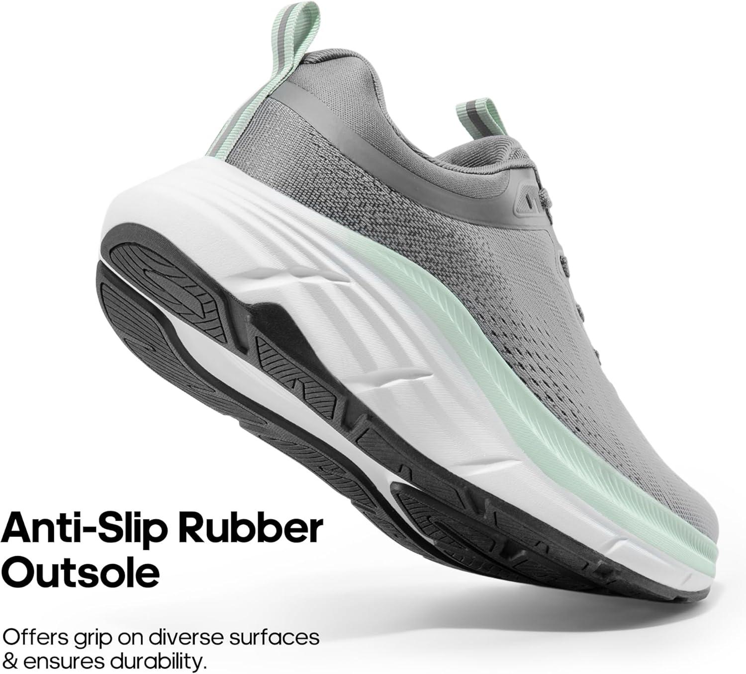 imageNORTIV 8 Mens Walking Shoes Running Tennis Cushioning ActiveBreeze Non Slip Athletic Gym Workout Comfortable Fashion SneakersGrey