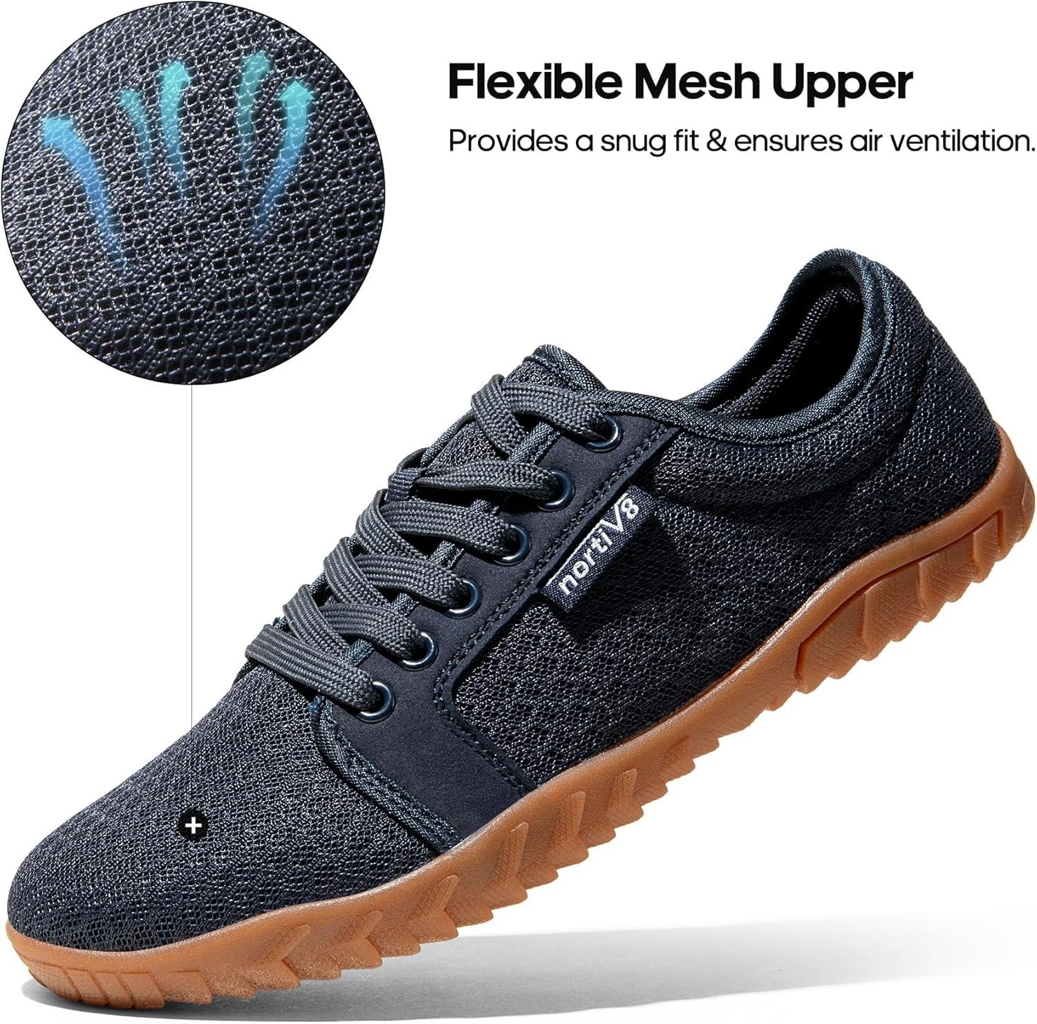 imageNORTIV 8 Mens Womens Quick Dry Water Shoes Barefoot Aqua Swim Shoes for Beach Sports Fishing Hiking Boating ampamp SurfingBlue