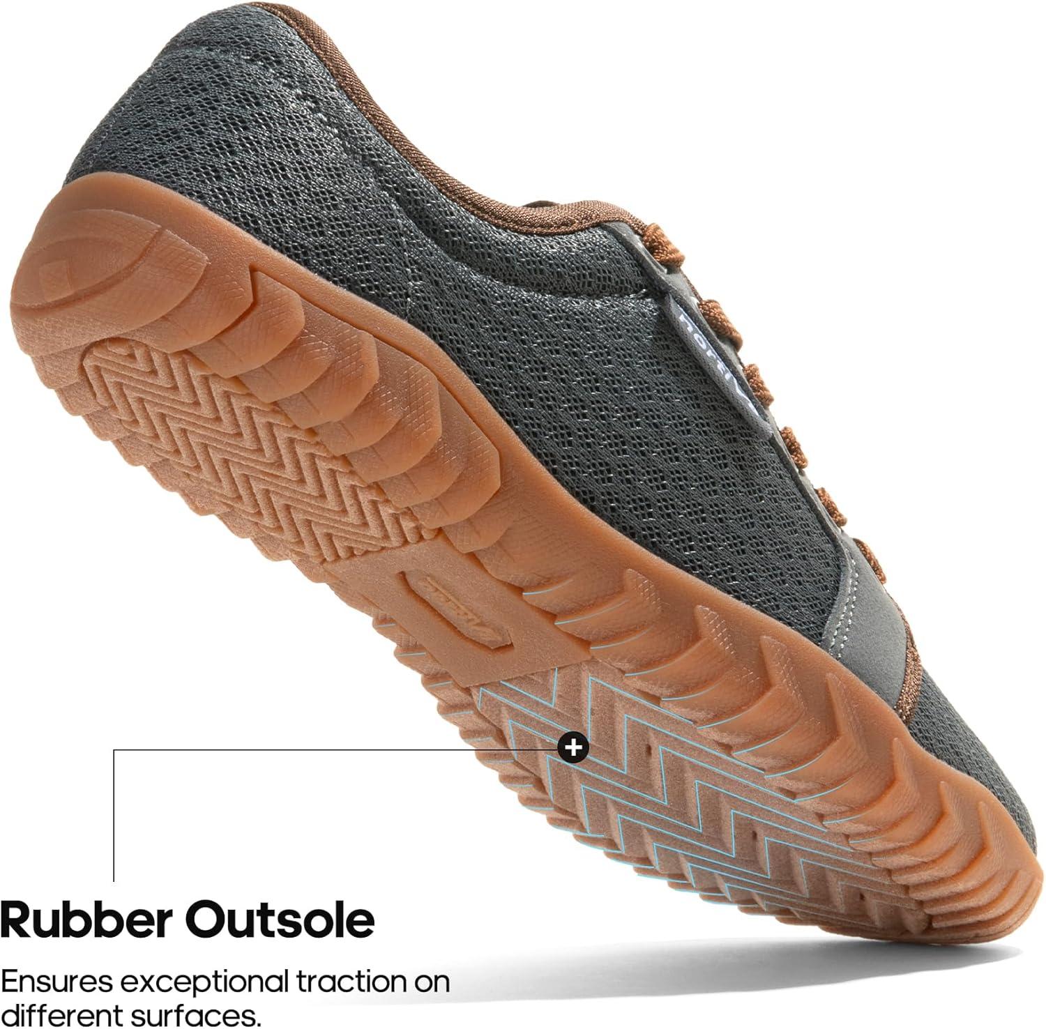 imageNORTIV 8 Mens Womens Quick Dry Water Shoes Barefoot Aqua Swim Shoes for Beach Sports Fishing Hiking Boating ampamp SurfingGrey