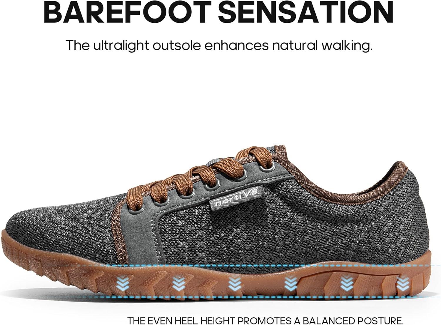 imageNORTIV 8 Mens Womens Quick Dry Water Shoes Barefoot Aqua Swim Shoes for Beach Sports Fishing Hiking Boating ampamp SurfingGrey