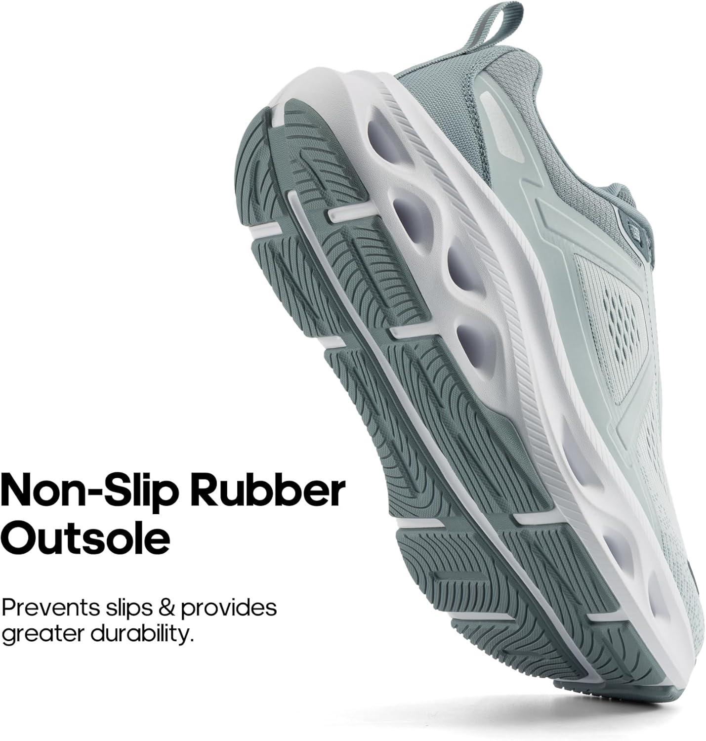 imageNORTIV 8 Womens Comfortable Walking Shoes Running Tennis MovePropel Athletic Gym Workout Jogging Fashion SneakersLight Green