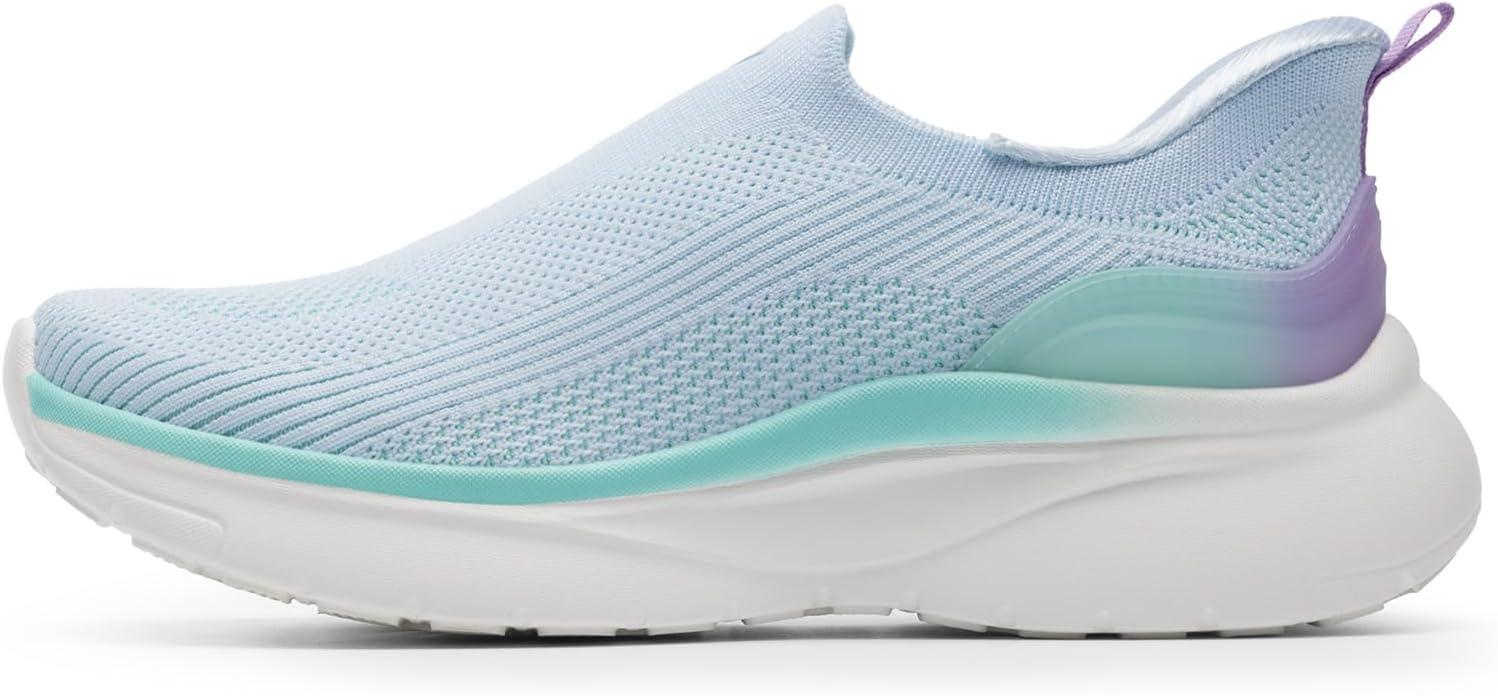 imageNORTIV 8 Womens Slip on Walking Shoes Hands Free NonSlip Lightweight Gym Workout Casual Comfort Breathable Running Tennis SwiftSleek Fashion SneakersLight Blue