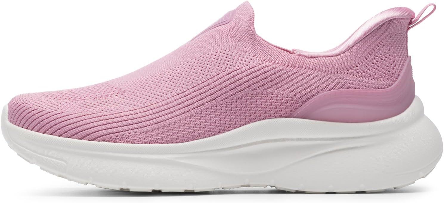 imageNORTIV 8 Womens Slip on Walking Shoes Hands Free NonSlip Lightweight Gym Workout Casual Comfort Breathable Running Tennis SwiftSleek Fashion SneakersPink