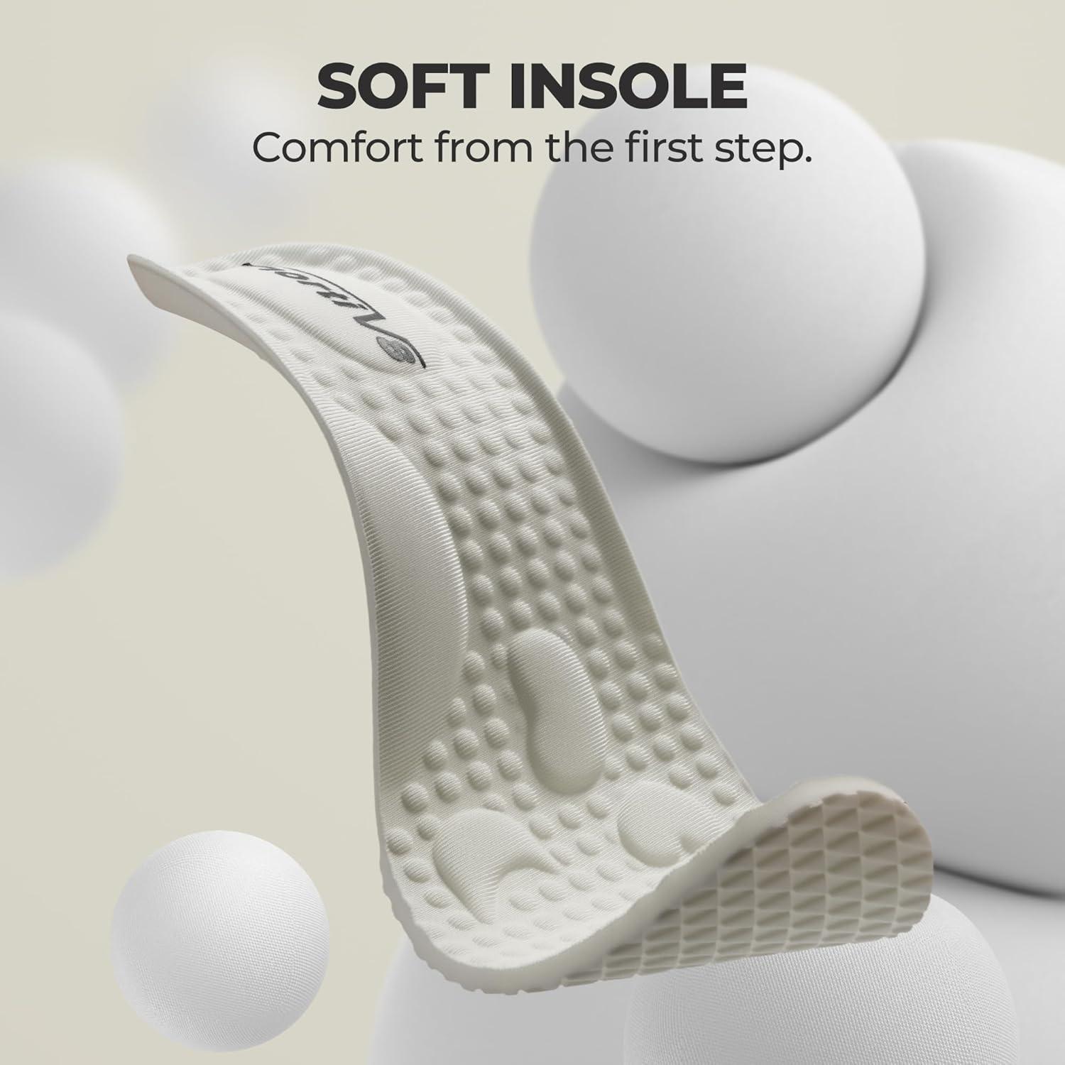 imageNORTIV 8 Womens Slip on Walking Shoes Hands Free NonSlip Lightweight Gym Workout Casual Comfort Breathable Running Tennis SwiftSleek Fashion SneakersWhite