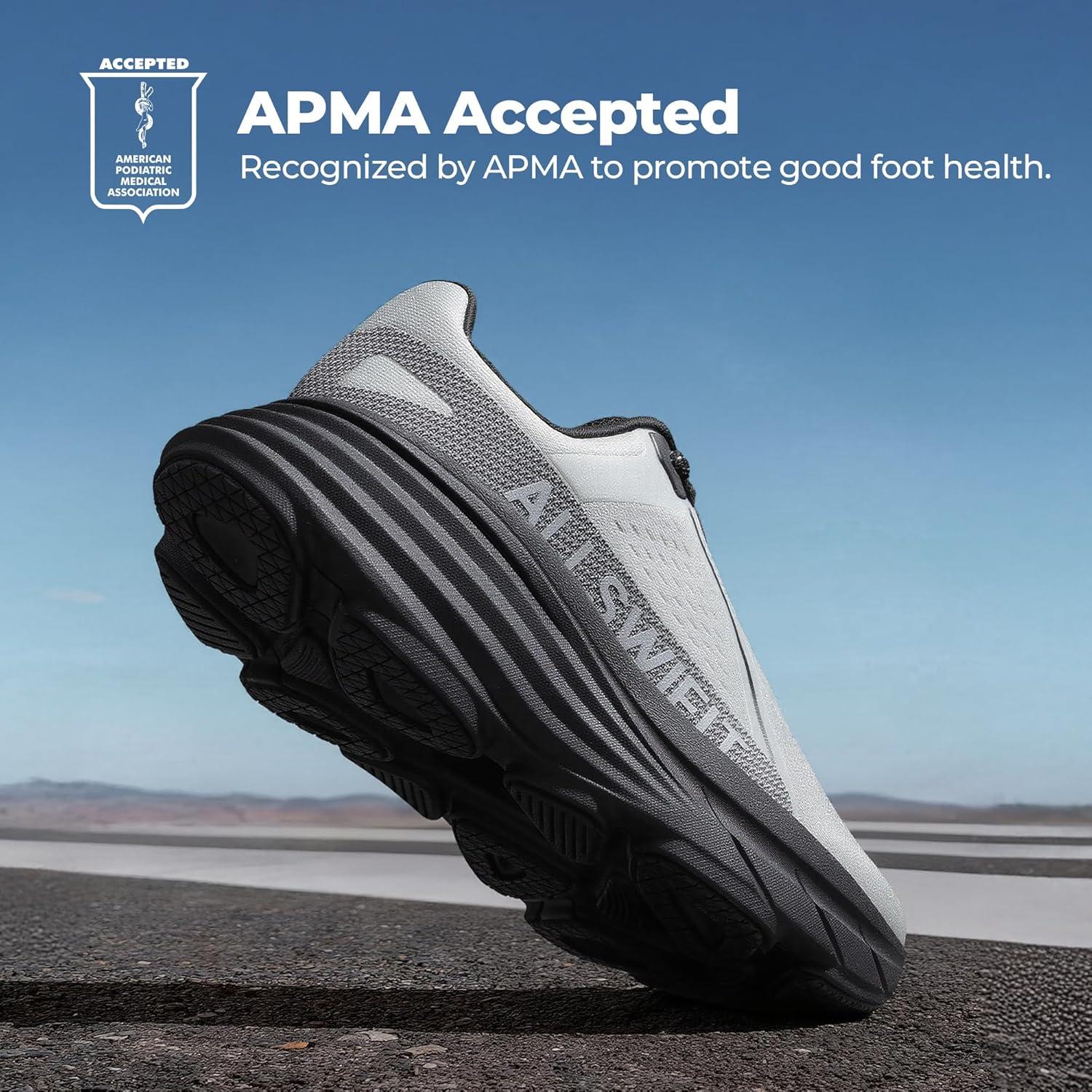 imageWomens Cushion Lightweight Walking Running Shoes Tennis NonSlip Comfortable Jogging Workout Gym Athletic Breathable ActiveAiry Fashion SneakersGreyBlack