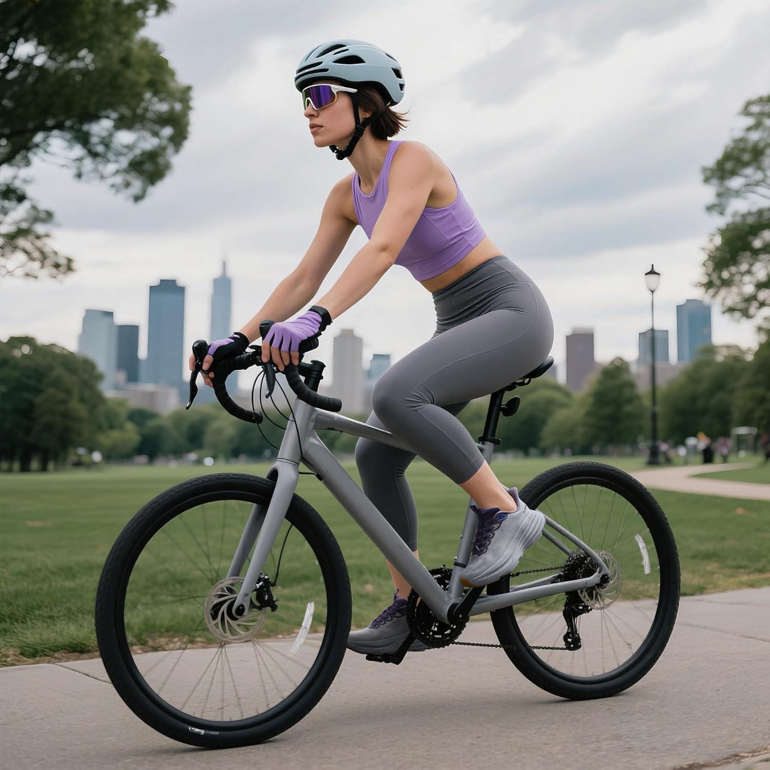 imageWomens Slip On Walking Shoes HandsFree Cushion Running Tennis NonSlip Comfortable Gym Workout Athletic Breathable Fashion Sneakers SwiftLiteGrey Purple