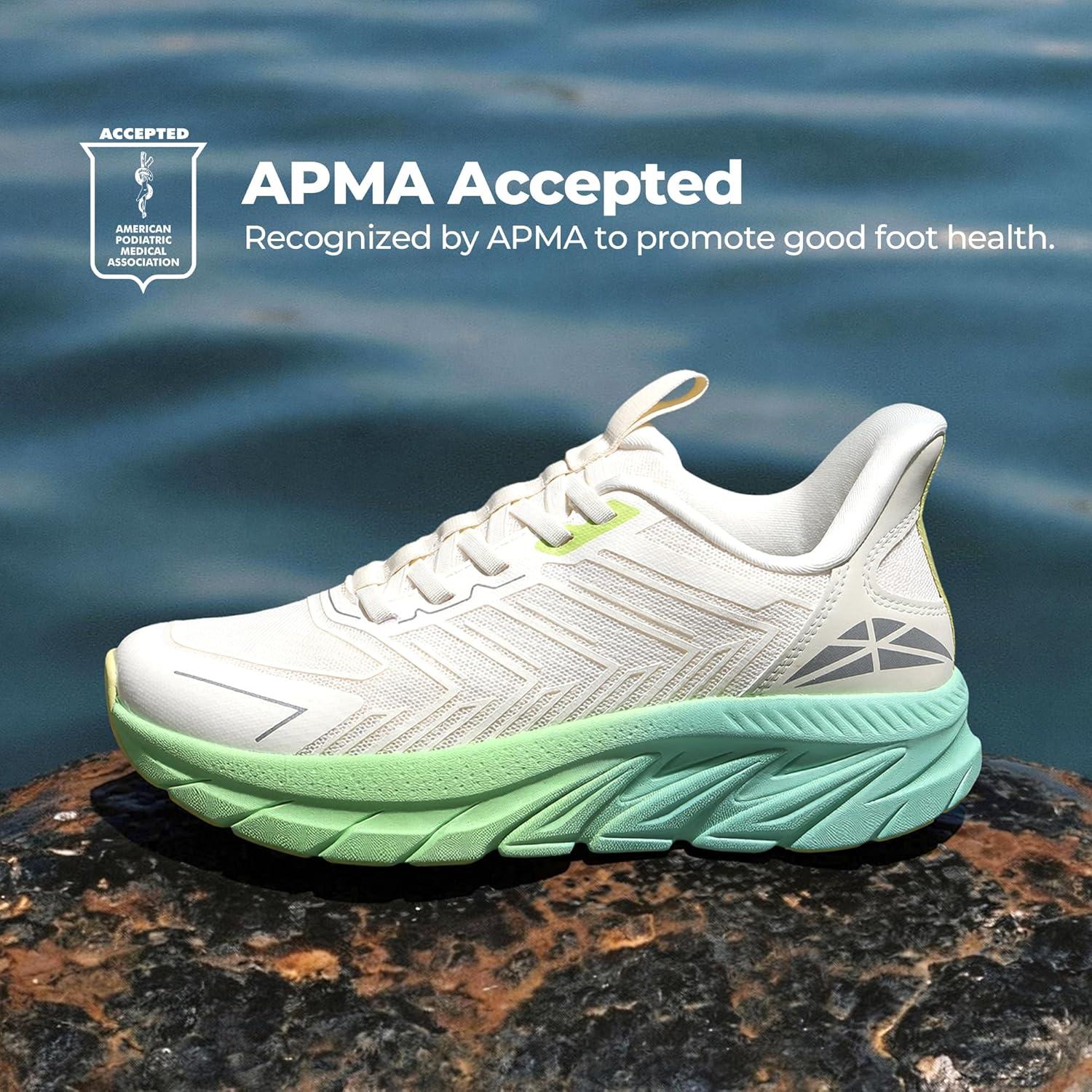 imageWomens Slip On Walking Shoes Running Comfortable Tennis Breathable Non Slip Athletic Gym Workout Cross Training Fashion SneakersBeigeGreen