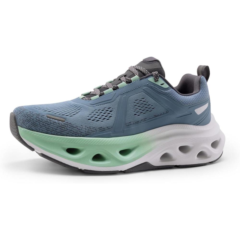 imageNORTIV 8 Mens Comfortable Walking Shoes MovePropel Athletic Breathable Gym Workout Tennis Jogging Cross Training Non Slip Fashion Running SneakersBlue