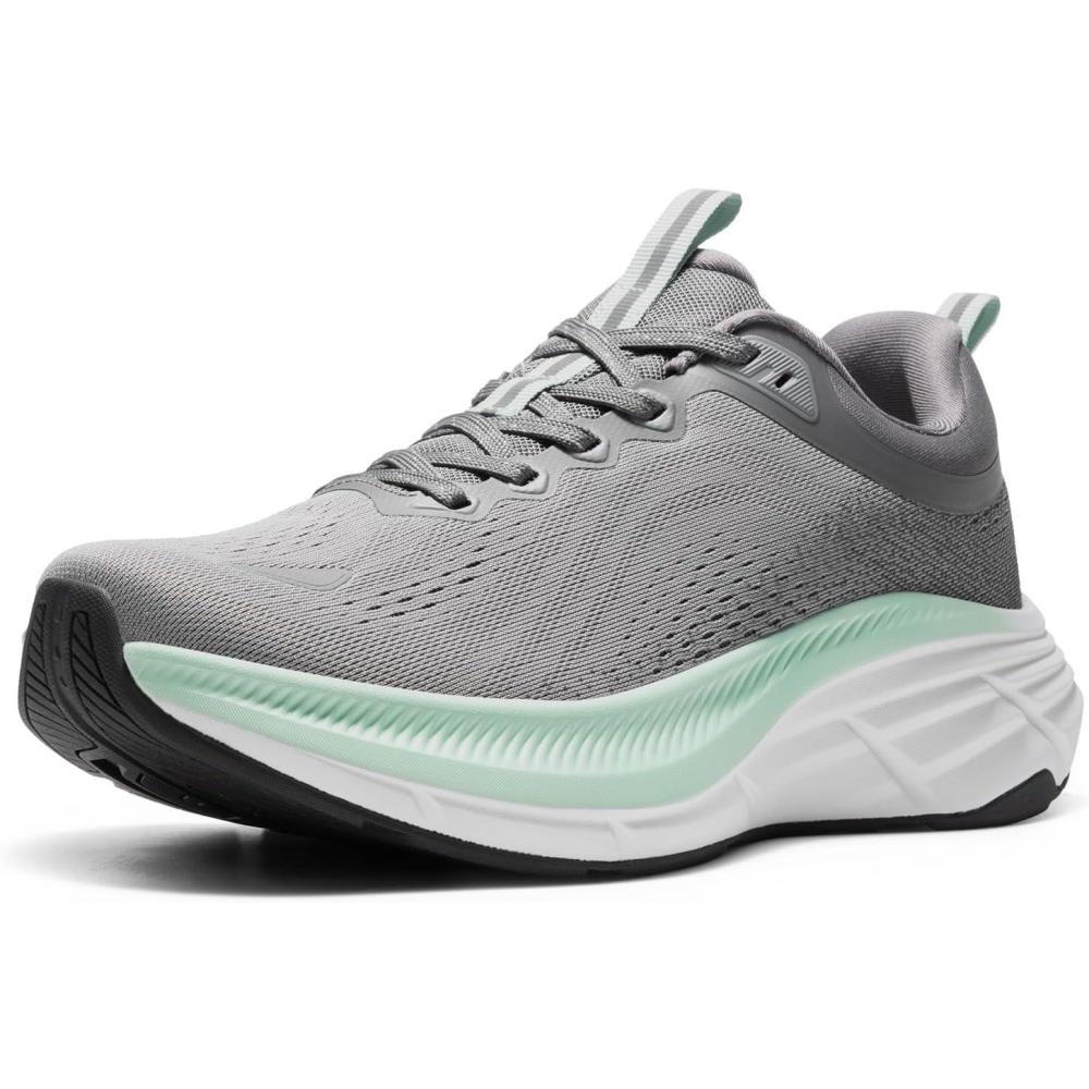 imageNORTIV 8 Mens Walking Shoes Running Tennis Cushioning ActiveBreeze Non Slip Athletic Gym Workout Comfortable Fashion SneakersGrey
