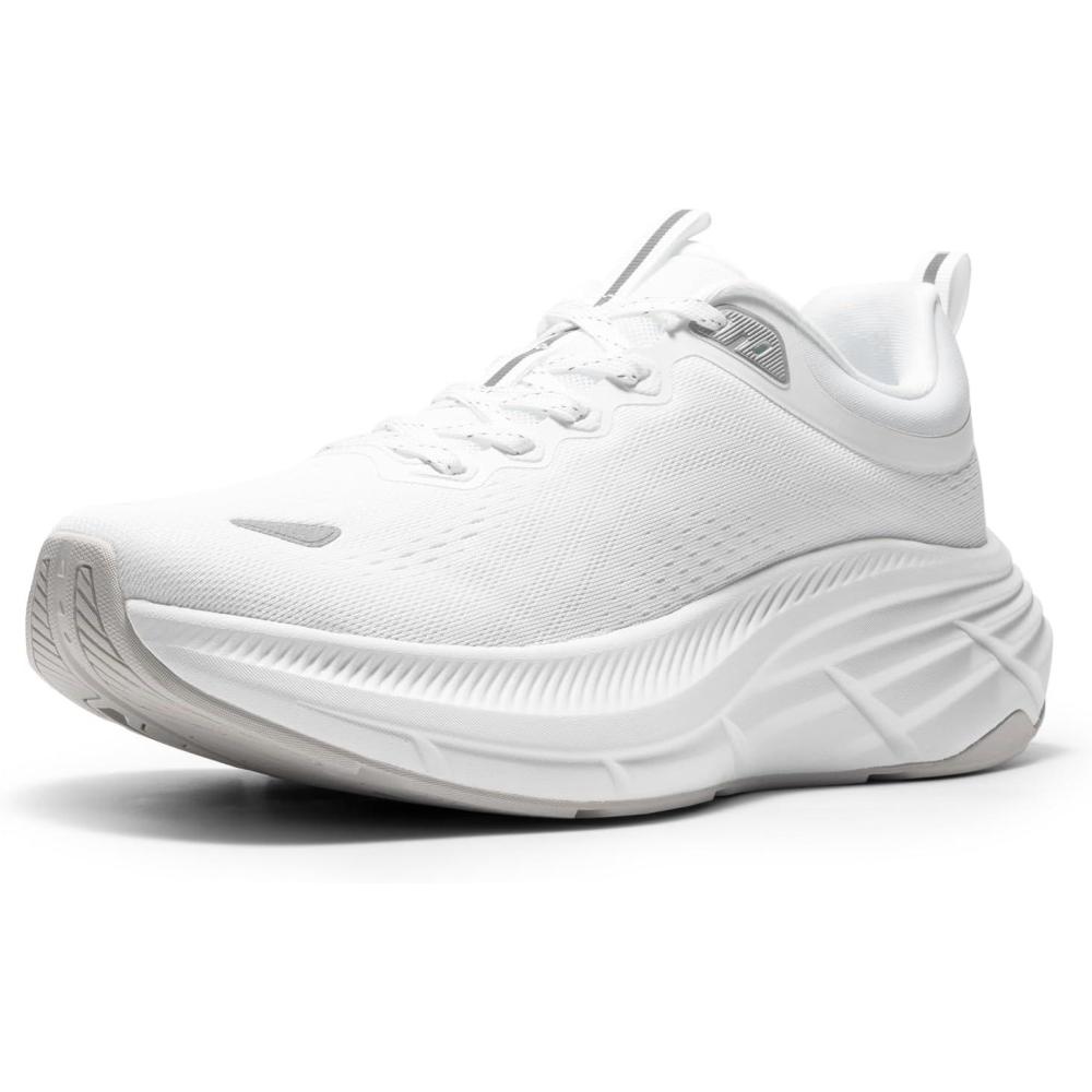 imageNORTIV 8 Mens Walking Shoes Running Tennis Cushioning ActiveBreeze Non Slip Athletic Gym Workout Comfortable Fashion SneakersWhite