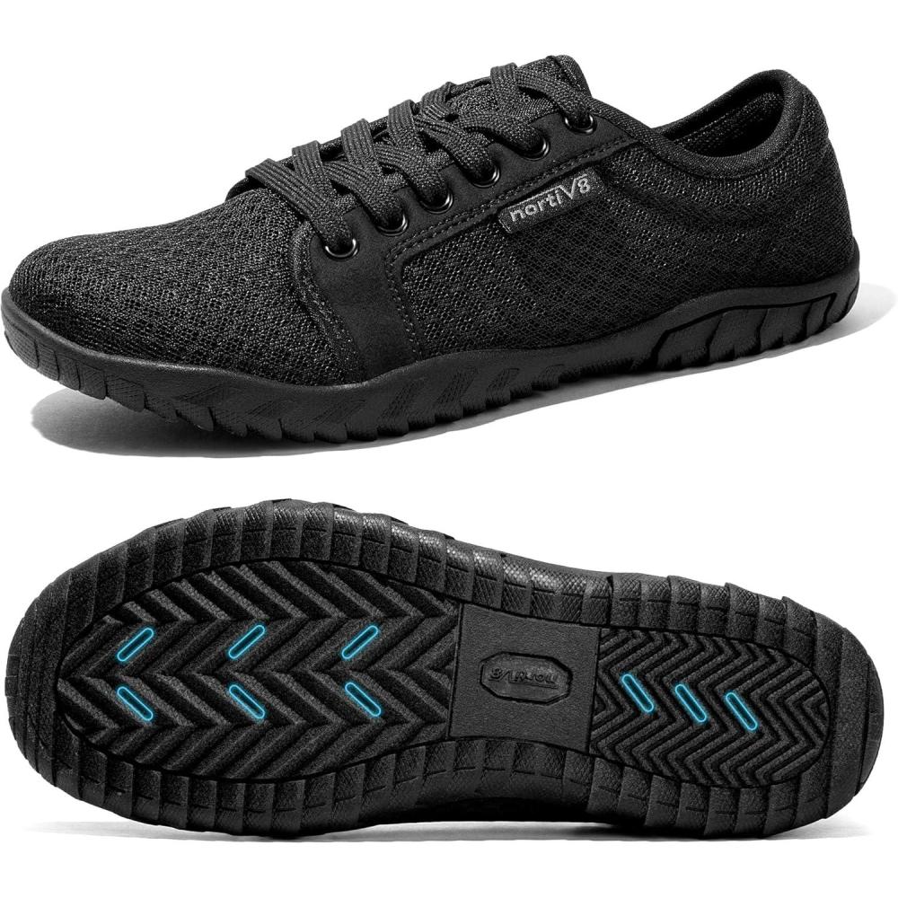 imageNORTIV 8 Mens Womens Quick Dry Water Shoes  Barefoot Aqua Swim Shoes for Beach Sports Fishing Hiking Boating ampamp SurfingBlack