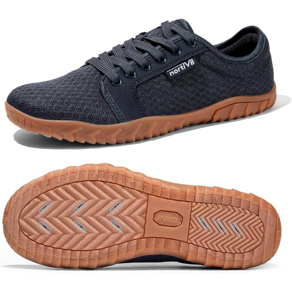 imageNORTIV 8 Mens Womens Quick Dry Water Shoes  Barefoot Aqua Swim Shoes for Beach Sports Fishing Hiking Boating ampamp SurfingBlue