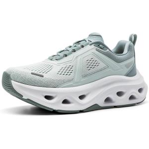 NORTIV 8 Women’s Comfortable Walking Shoes Running Tennis MovePropel Athletic Gym Workout Jogging Fashion Sneakers(Light Green)