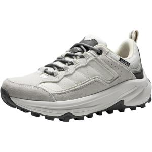 NORTIV 8 Women’s Waterproof Hiking Shoes with Arch Support Outdoors Leather Walking Trekking Camping Tennis Workout Cross Training Sneakers Wicklow(Khaki)