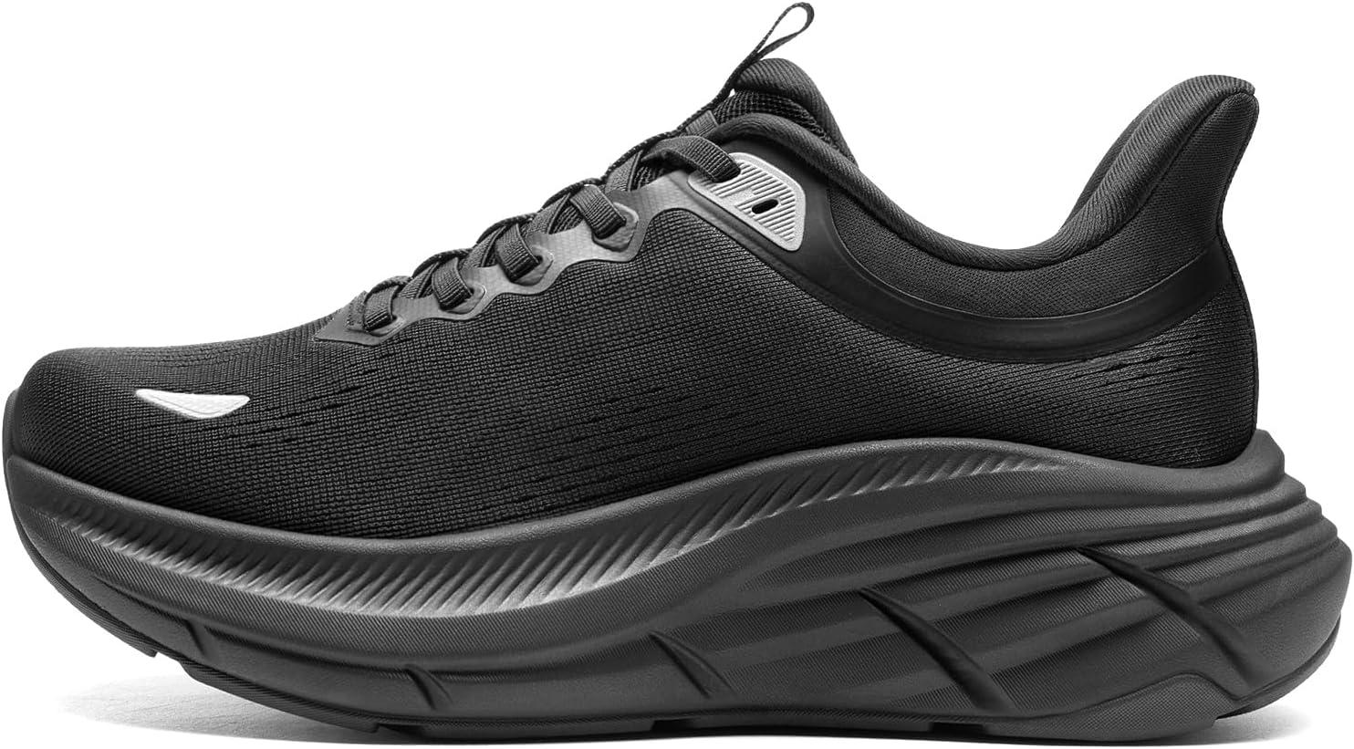 imageNORTIV 8 Womens Slip On Walking Shoes HandsFree Cushion Comfortable Running Tennis Shoes NonSlip Workout Gym Sports Athletic Fashion SneakersAll Black