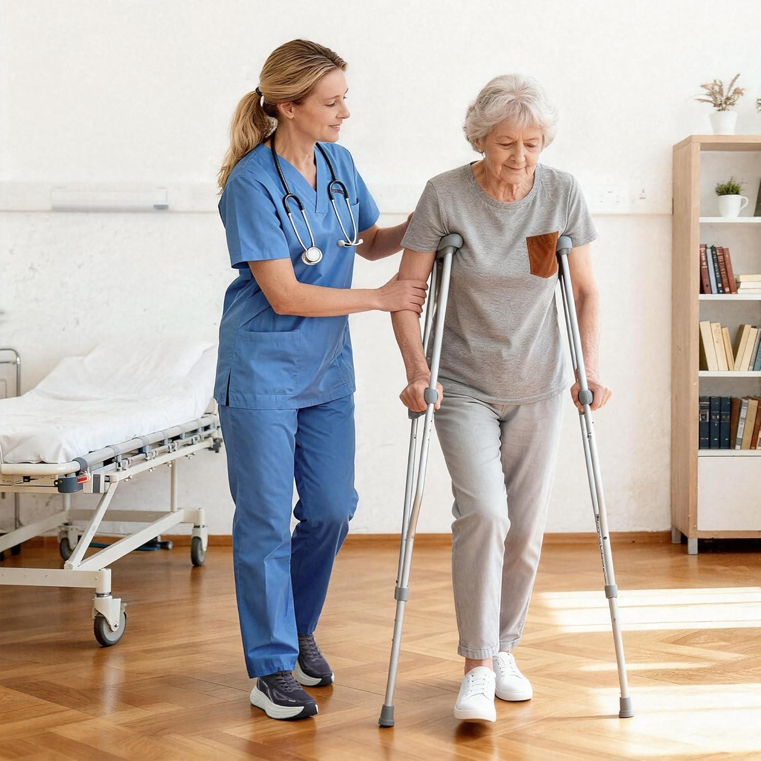 imageWomens Slip On Walking Shoes HandsFree Cushion Running Tennis Shoes NonSlip Comfortable Workout Gym Sports Athletic Fashion SneakersBlue