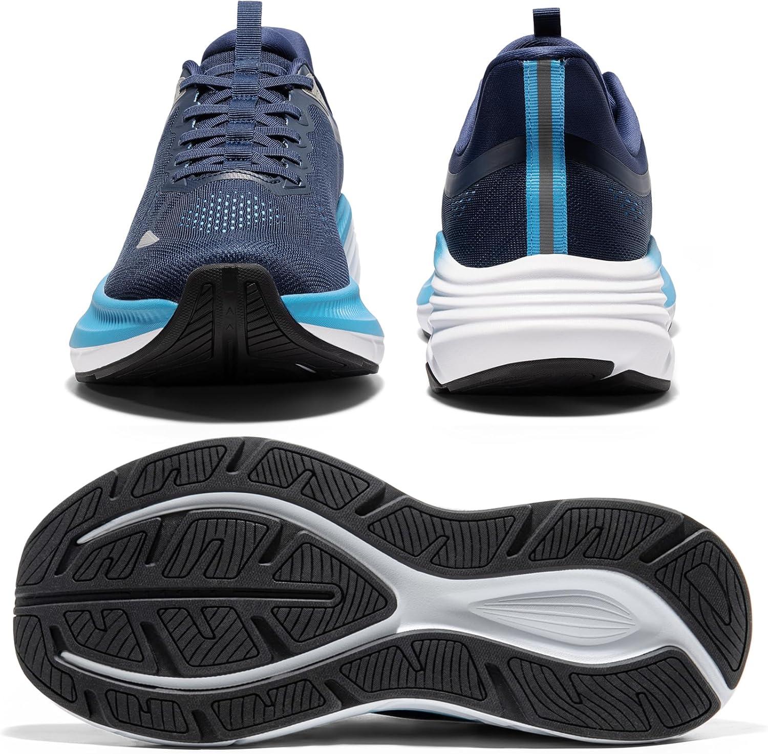 imageNORTIV 8 Mens Slip On Walking Shoes HandsFree Running Tennis Cushioning Non Slip Athletic Gym Workout Comfortable Fashion SneakersBlue