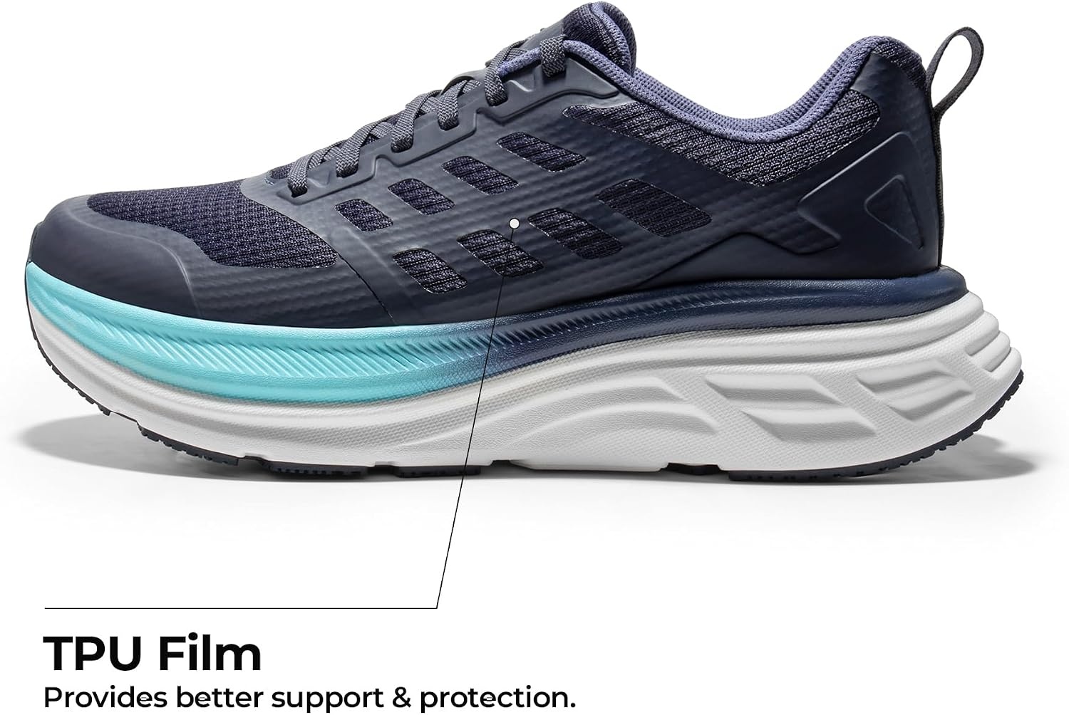 image:imageNORTIV 8 Womens Walking Shoes Running Tennis Sneakers Cushion NonSlip Comfortable Breathable Workout Gym Sports Athletic Fashion ActiveFloatBlue