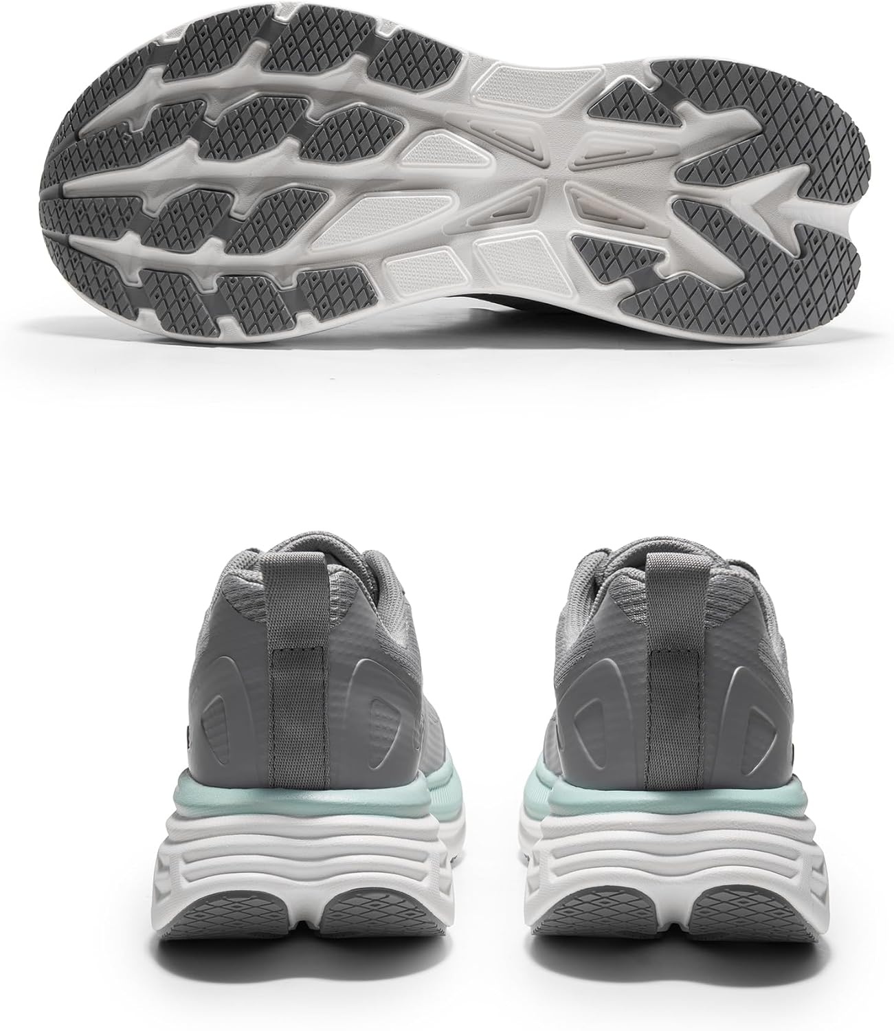 image:imageNORTIV 8 Womens Walking Shoes Running Tennis Sneakers Cushion NonSlip Comfortable Breathable Workout Gym Sports Athletic Fashion ActiveFloatGrey