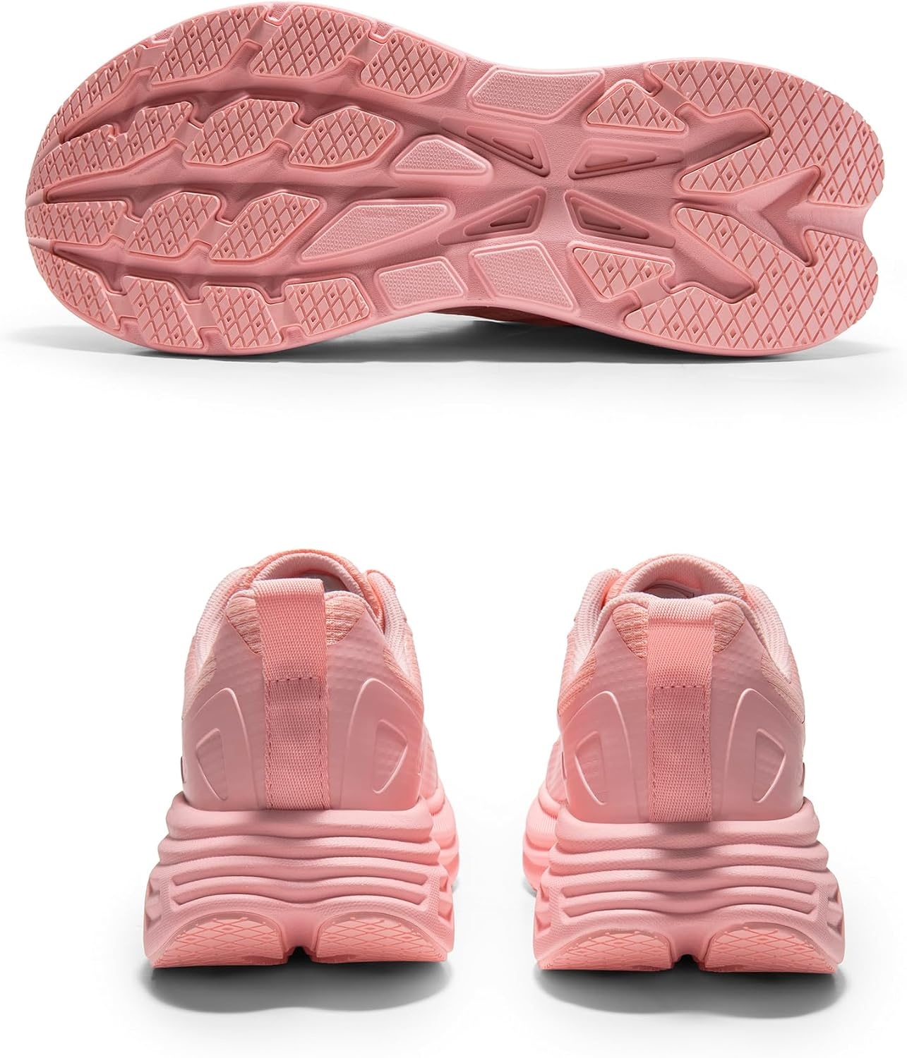 image:imageNORTIV 8 Womens Walking Shoes Running Tennis Sneakers Cushion NonSlip Comfortable Breathable Workout Gym Sports Athletic Fashion ActiveFloatPink
