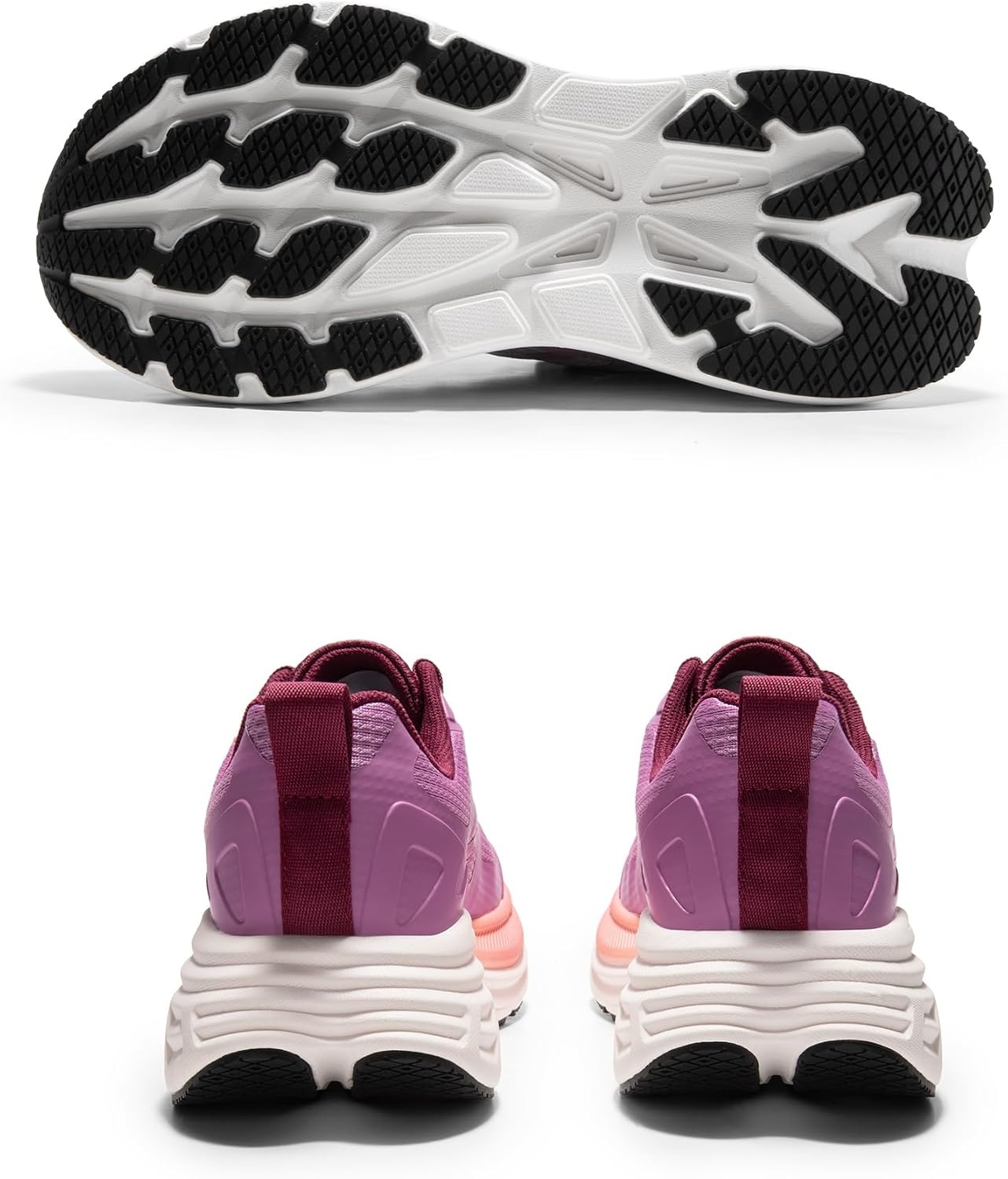 image:imageNORTIV 8 Womens Walking Shoes Running Tennis Sneakers Cushion NonSlip Comfortable Breathable Workout Gym Sports Athletic Fashion ActiveFloatPurple