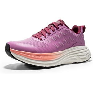 NORTIV 8 Women’s Walking Shoes Running Tennis Sneakers | Cushion, Non-Slip, Comfortable, Breathable, Workout, Gym, Sports, Athletic, Fashion, ActiveFloat(Purple)