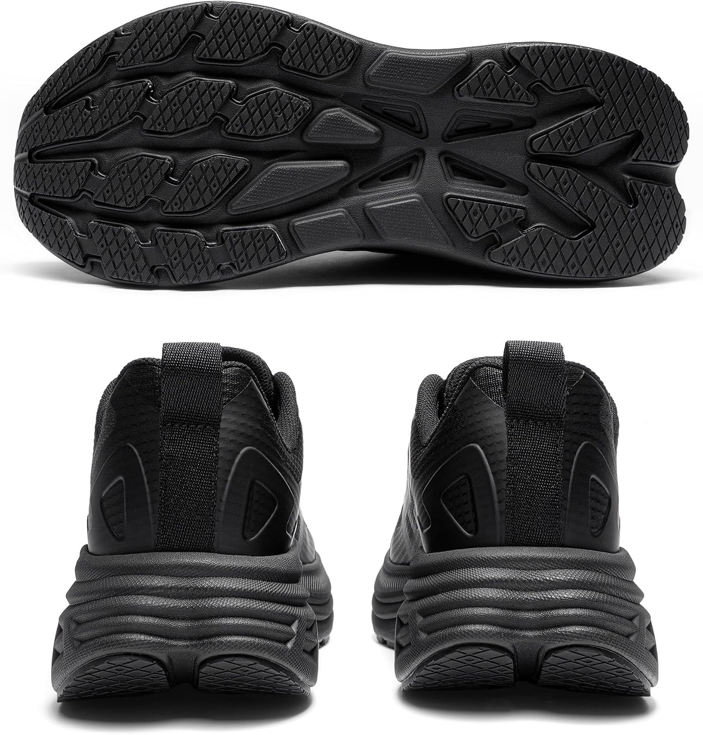image:imageNORTIV 8 Womens Non Slip Restaurant Work Fashion SneakersAll Black