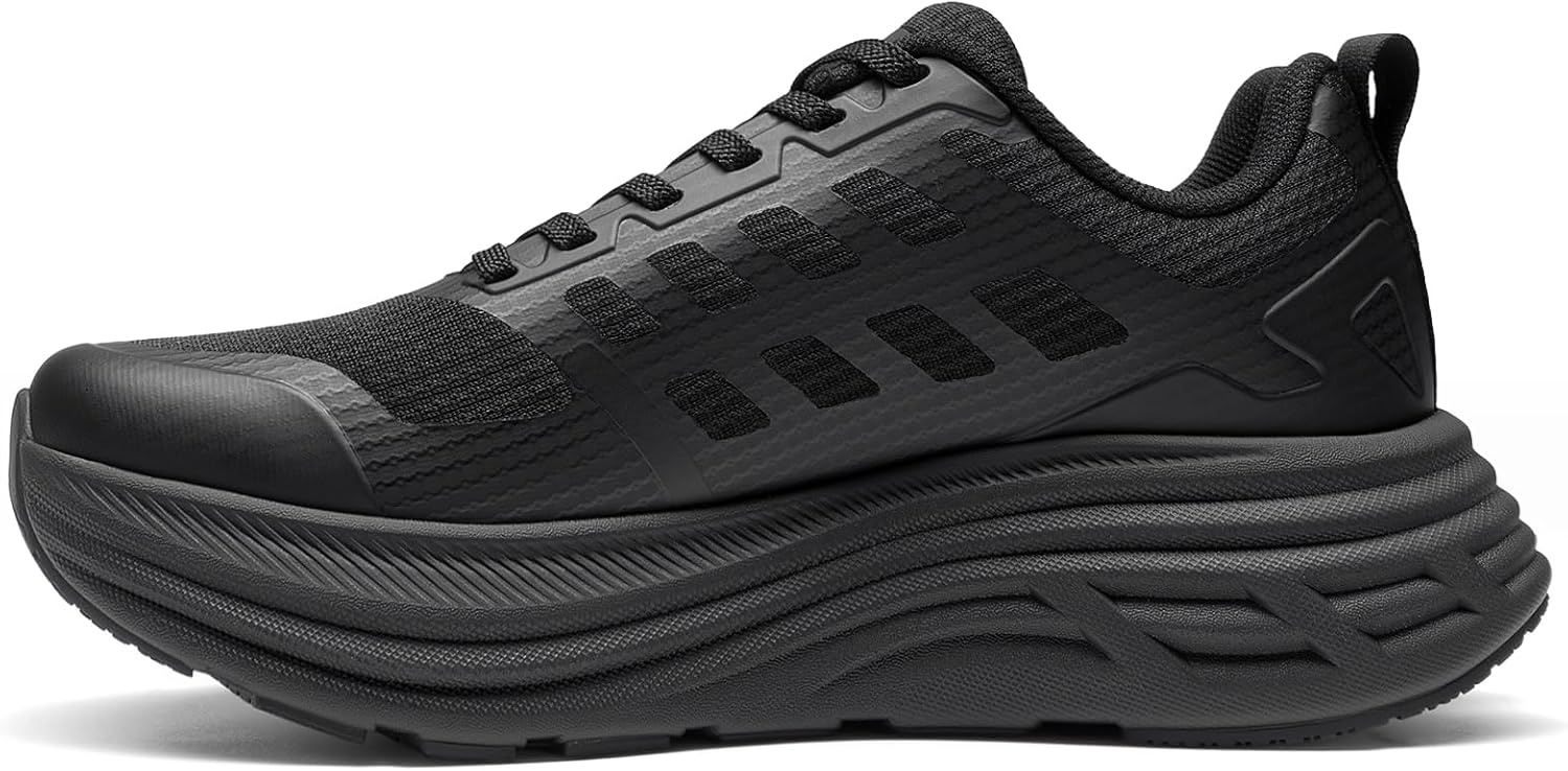 image:imageNORTIV 8 Womens Non Slip Restaurant Work Fashion SneakersAll Black