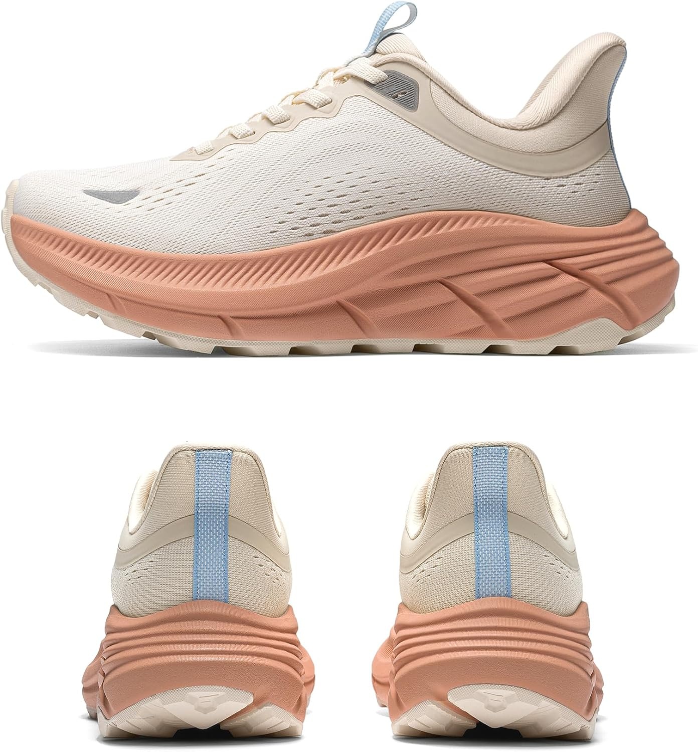 image:imageNORTIV 8 Womens Slip On Trail Running Hiking ShoesBeigeKhaki