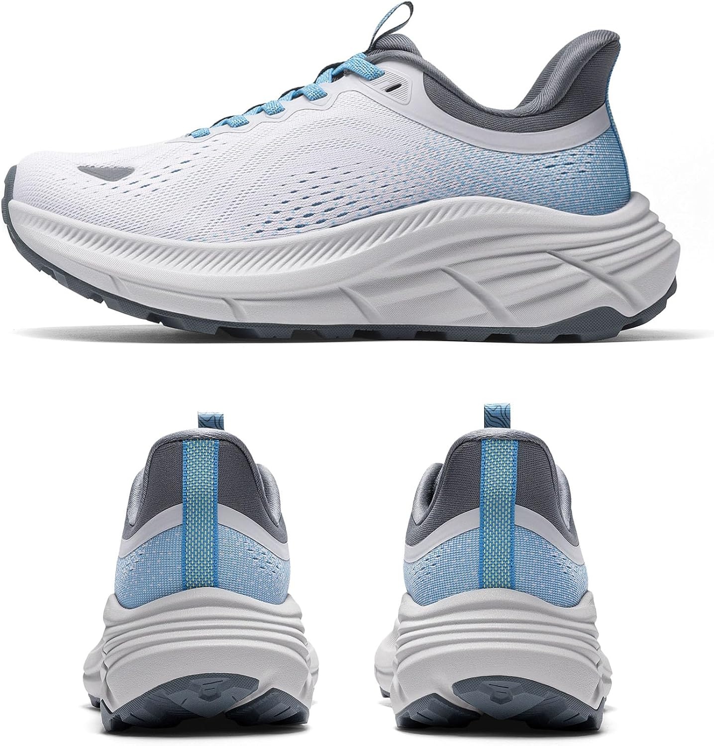 image:imageNORTIV 8 Womens Slip On Trail Running Hiking ShoesGreyBlue