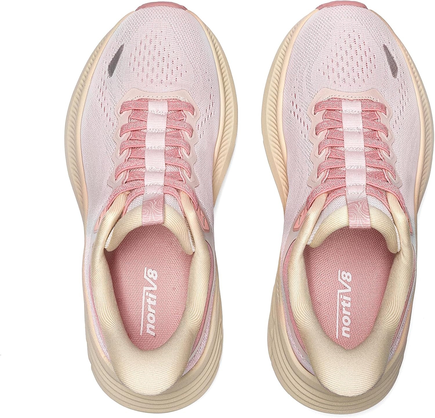 image:imageNORTIV 8 Womens Slip On Trail Running Hiking ShoesLight Pink