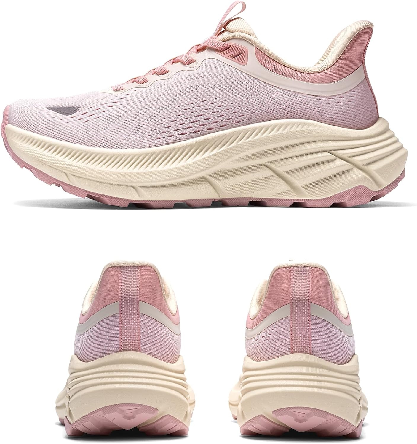 image:imageNORTIV 8 Womens Slip On Trail Running Hiking ShoesLight Pink