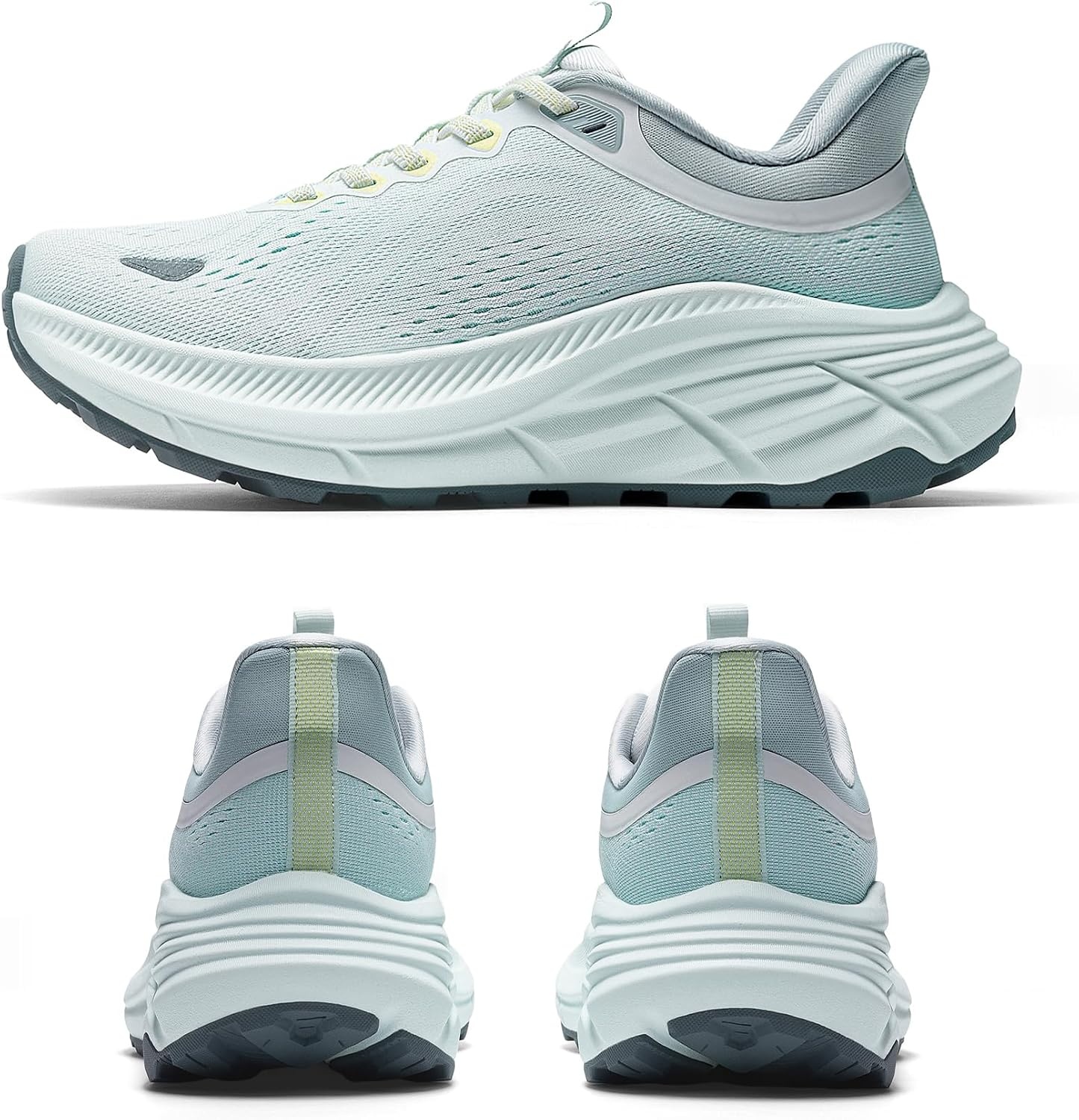 image:imageNORTIV 8 Womens Slip On Trail Running Hiking ShoesWhiteGreen