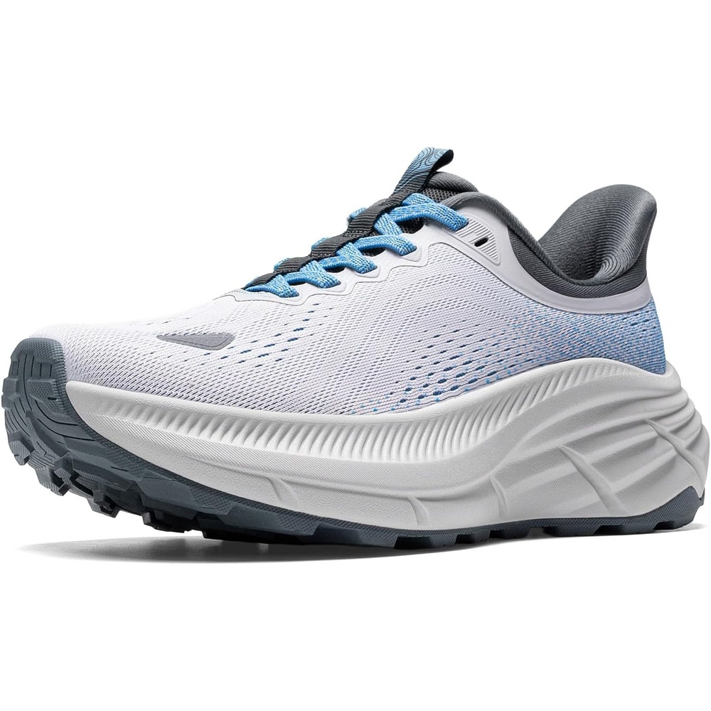 image:imageNORTIV 8 Womens Slip On Trail Running Hiking ShoesGreyBlue