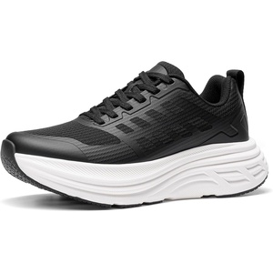 NORTIV 8 Womens Non Slip Restaurant Work Fashion Sneakers(Black/White)
