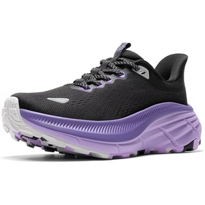 NORTIV 8 Women’s Slip On Trail Running Hiking Shoes(Black/Purple)