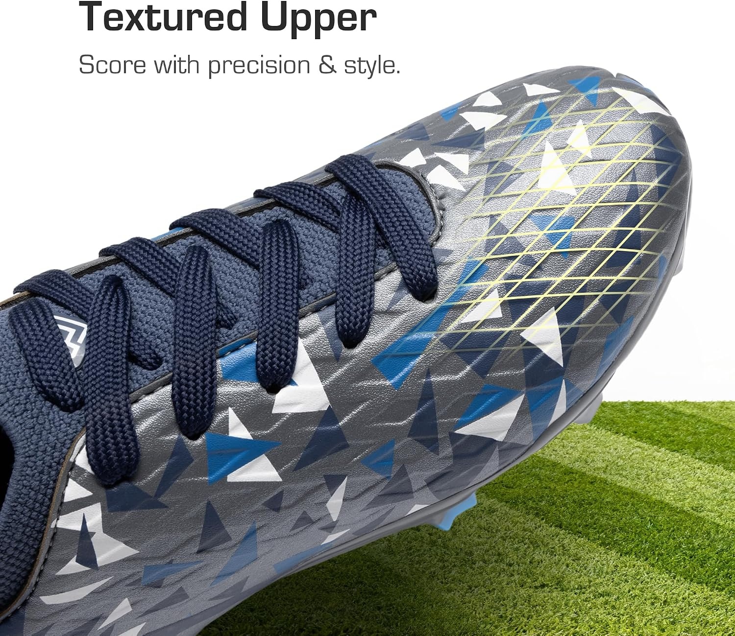 image:imageDREAM PAIRS Kids HighSpeed Soccer CleatsDark GreyNavy