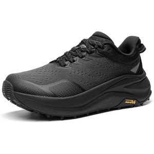 NORTIV 8 Womens Wide Toe Box Trail Running Walking Shoe(All Black)