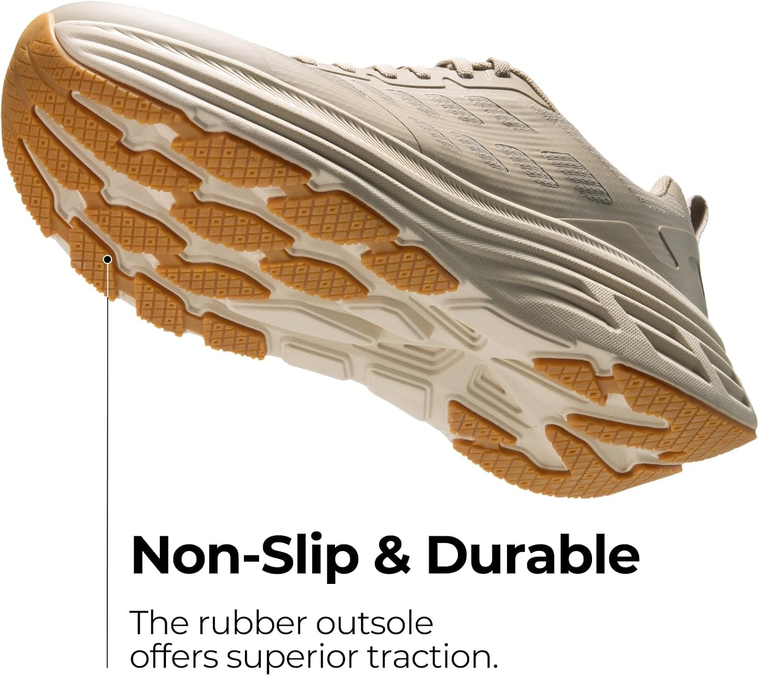image:imageNORTIV 8 Mens Walking Running Tennis Shoes SneakersApricot