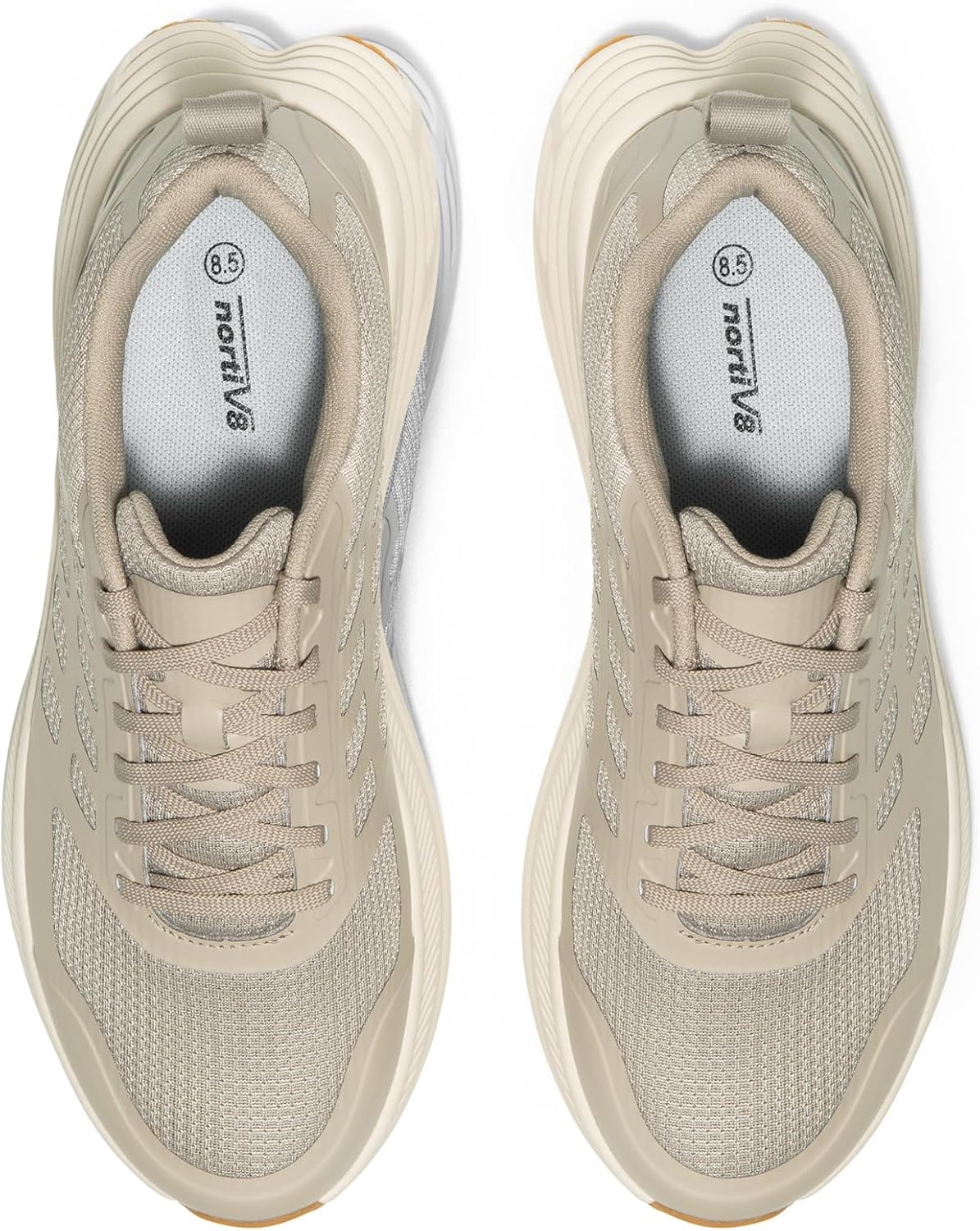 image:imageNORTIV 8 Mens Walking Running Tennis Shoes SneakersApricot