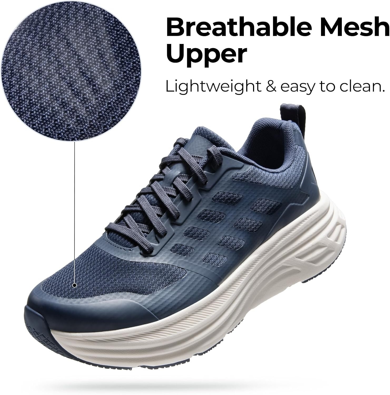 image:imageNORTIV 8 Mens Walking Running Tennis Shoes SneakersBlue