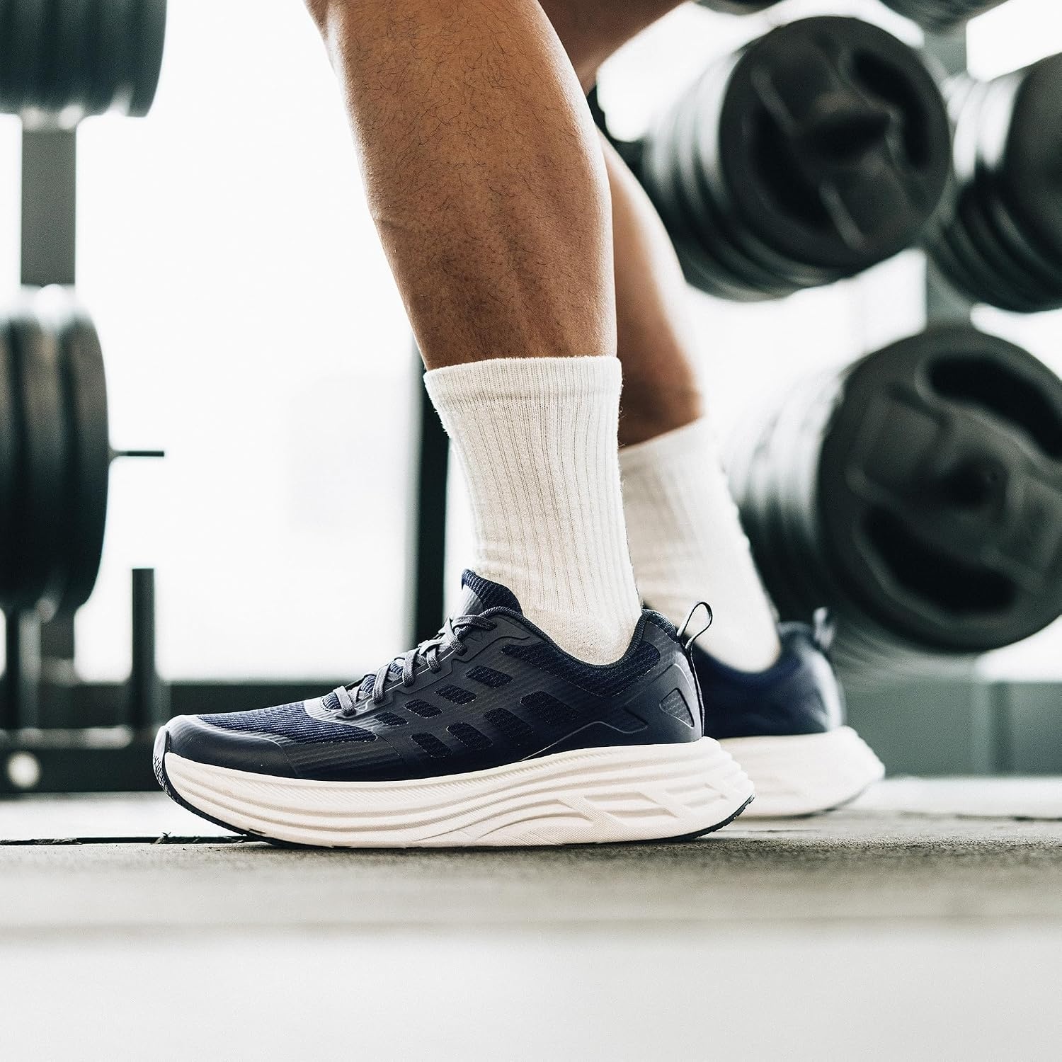 image:imageNORTIV 8 Mens Walking Running Tennis Shoes SneakersBlue