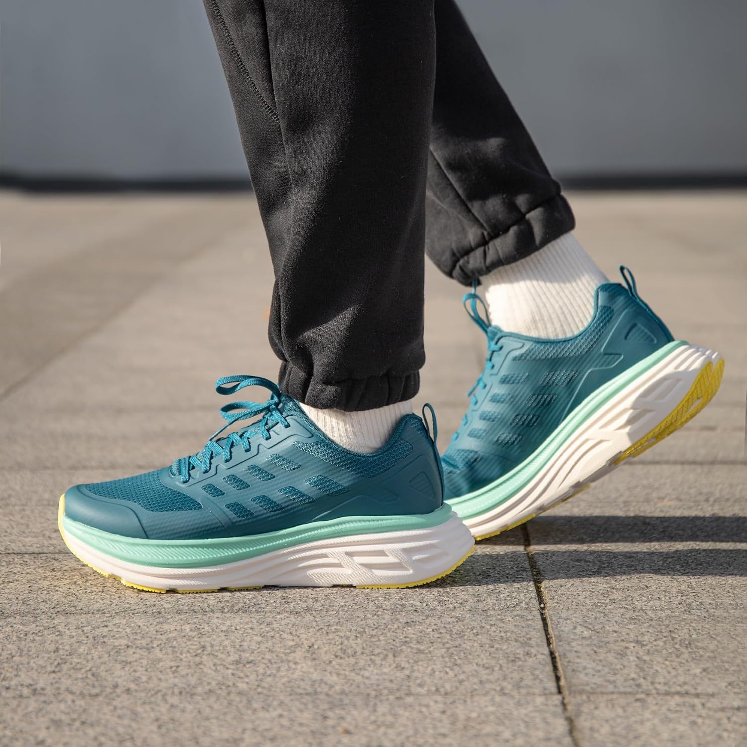 image:imageNORTIV 8 Mens Walking Running Tennis Shoes SneakersBlue Green